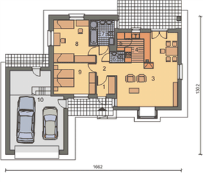 Parter projektu - WM 07 Raniuszek wersja rustykalna