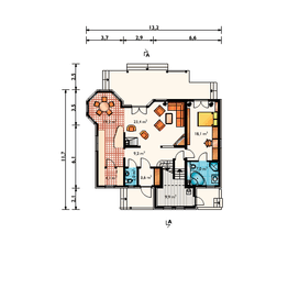Parter projektu - Turmalin Feluś - szkielet drewniany prefabryk.