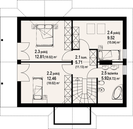 Poddasze projektu - olszowiec