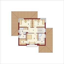 Piętro 1 projektu - Sima