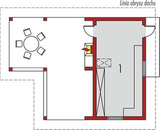 Parter projektu - Budynek gospodarczy G25 w. I