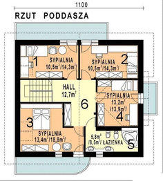 Poddasze projektu - BM-84