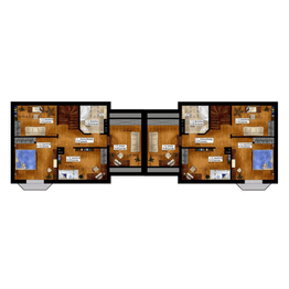 Poddasze projektu - Dom Gościnny