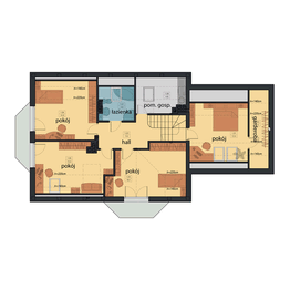 Poddasze projektu - Dom Wyjątkowy