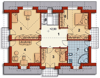 Poddasze projektu - Parma