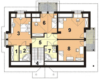 Poddasze projektu - BM 61