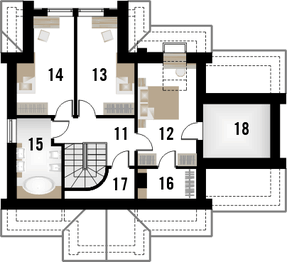 Poddasze projektu - Adagio