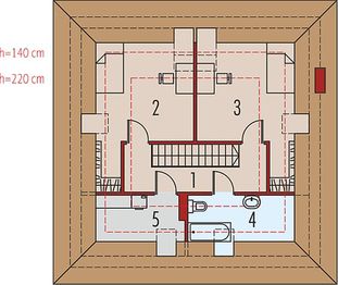 Poddasze projektu - Niki (wersja B)