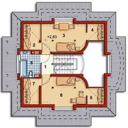 Poddasze projektu - PALADIO