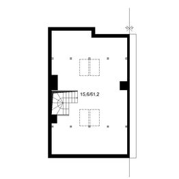 Poddasze projektu - Dom Jaśminowy 1