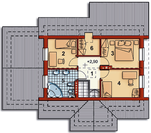 Poddasze projektu - LONIGO