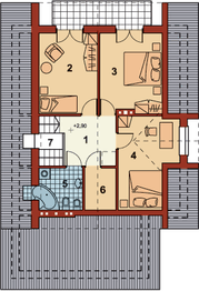 Poddasze projektu - Cavallino