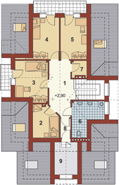 Poddasze projektu - Marsala