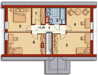 Poddasze projektu - W 16