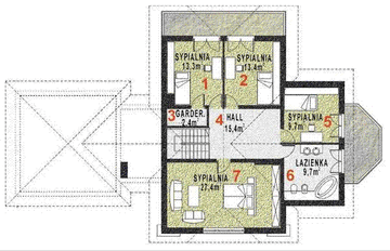 Poddasze projektu - BM 19