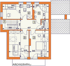 Poddasze projektu - Rivoli