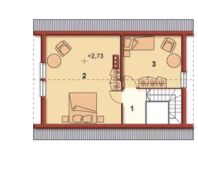 Poddasze projektu - BR 104