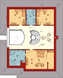 Poddasze projektu - CASABLANCA 2