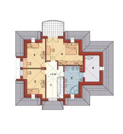 Poddasze projektu - MORENA