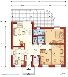 Parter projektu - Milena bez garażu
