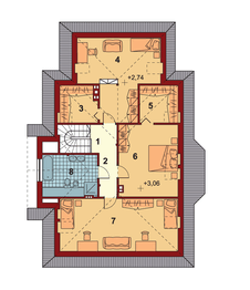 Poddasze projektu - FIGA-LUX EX-780