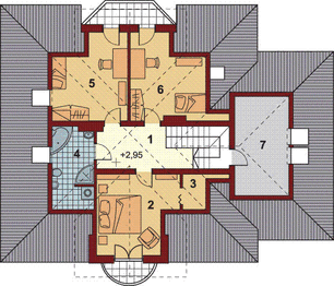 Poddasze projektu - APS 168