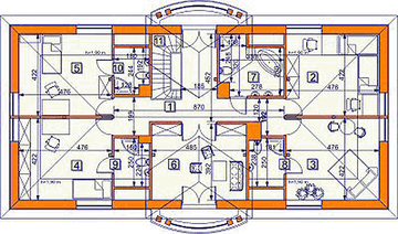 Poddasze projektu - Benevento