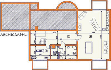 Piwnica projektu - Castel del Monte