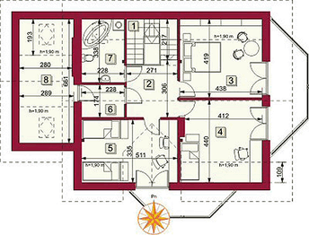Poddasze projektu - Salerno II