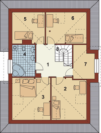 Poddasze projektu - Asturia