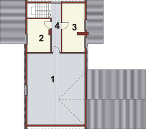 Poddasze projektu - BR 043