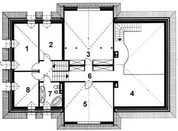 Poddasze projektu - DWOREK 4