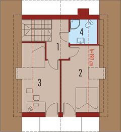 Poddasze projektu - Ziutka (e. I)