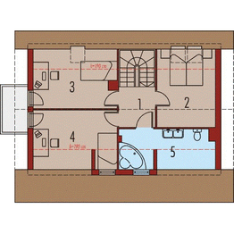 Poddasze projektu - Radochna