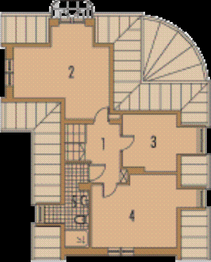 Poddasze projektu - Róża