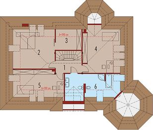 Poddasze projektu - Esmeralda mała