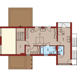 Piętro 1 projektu - Elwis