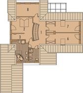 Poddasze projektu - Halszka (z wiatą)