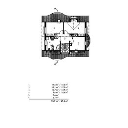 Poddasze projektu - Pawie Oczko