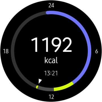 Samsung Gear S3 kalorie