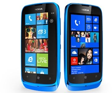 nokia lumia 610 wygląd smartfon windows phone 7.8