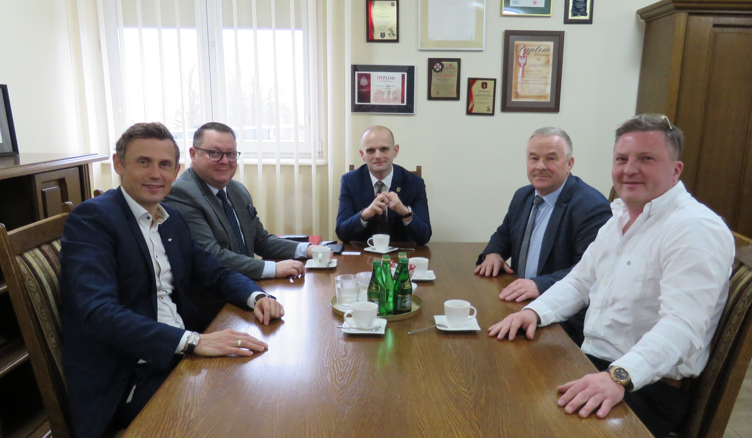 Spotkanie w sprawie nowej inwestycji 