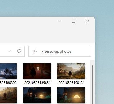 Windows 11 wygląd okien
