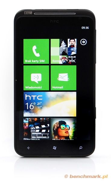 HTC Titan - prz&oacute;d