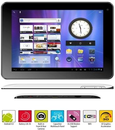 Manta Power Tab 801 HD tablet cechy