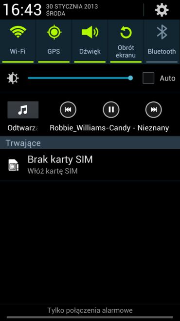 Samsung Galaxy Note II GT-N7100 - oprogramowanie
