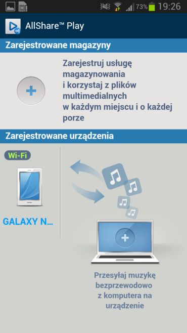 Samsung Galaxy Note II GT-N7100 - oprogramowanie