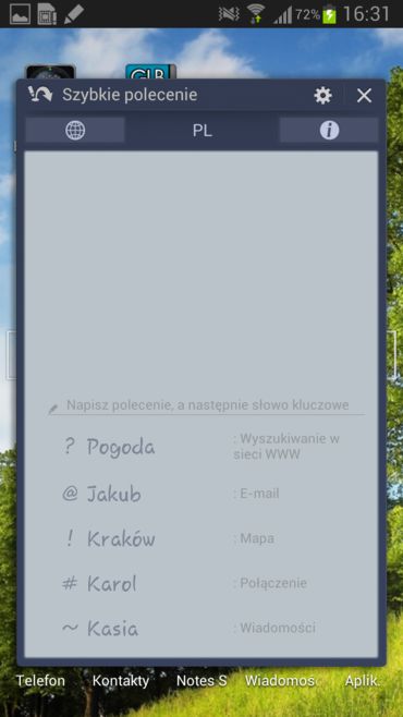 Samsung Galaxy Note II GT-N7100 - oprogramowanie