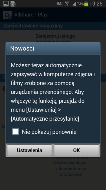 Samsung Galaxy Note II GT-N7100 - oprogramowanie