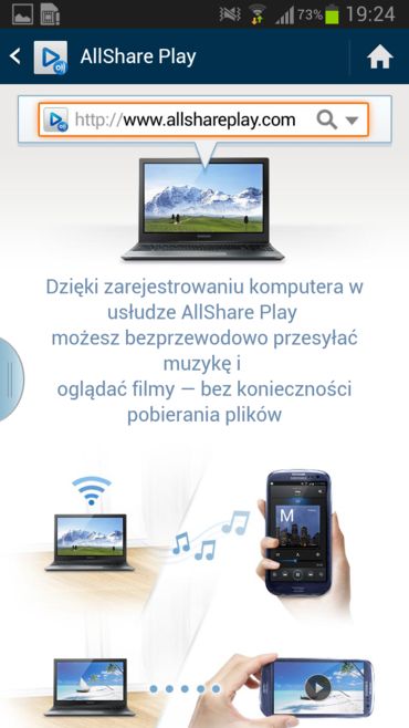 Samsung Galaxy Note II GT-N7100 - oprogramowanie